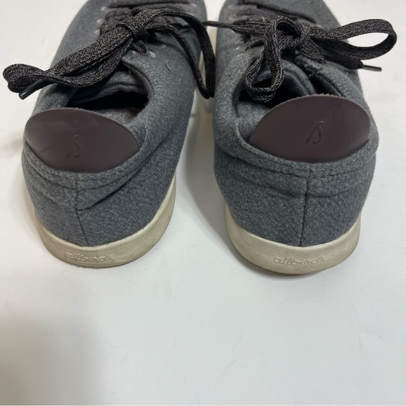 Allbirds Wool Piper Fuji (White Sole) Dark Grey Charcoal Size 8 - Picture 8 of 10